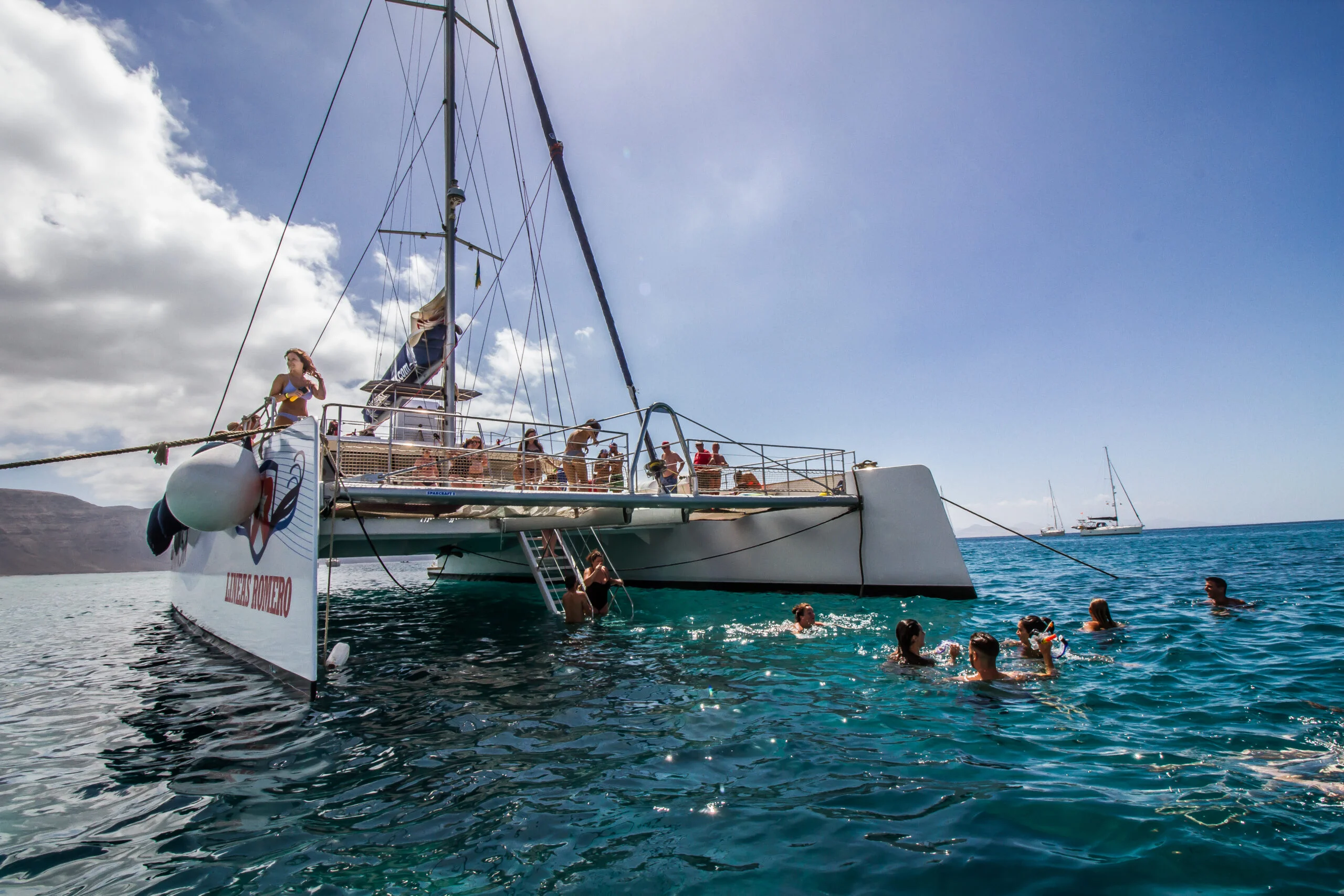 Travesía en catamarán a La Graciosa – 6h