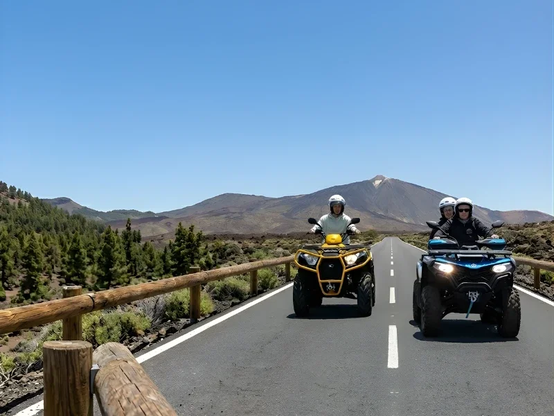 Quad excursion to Teide