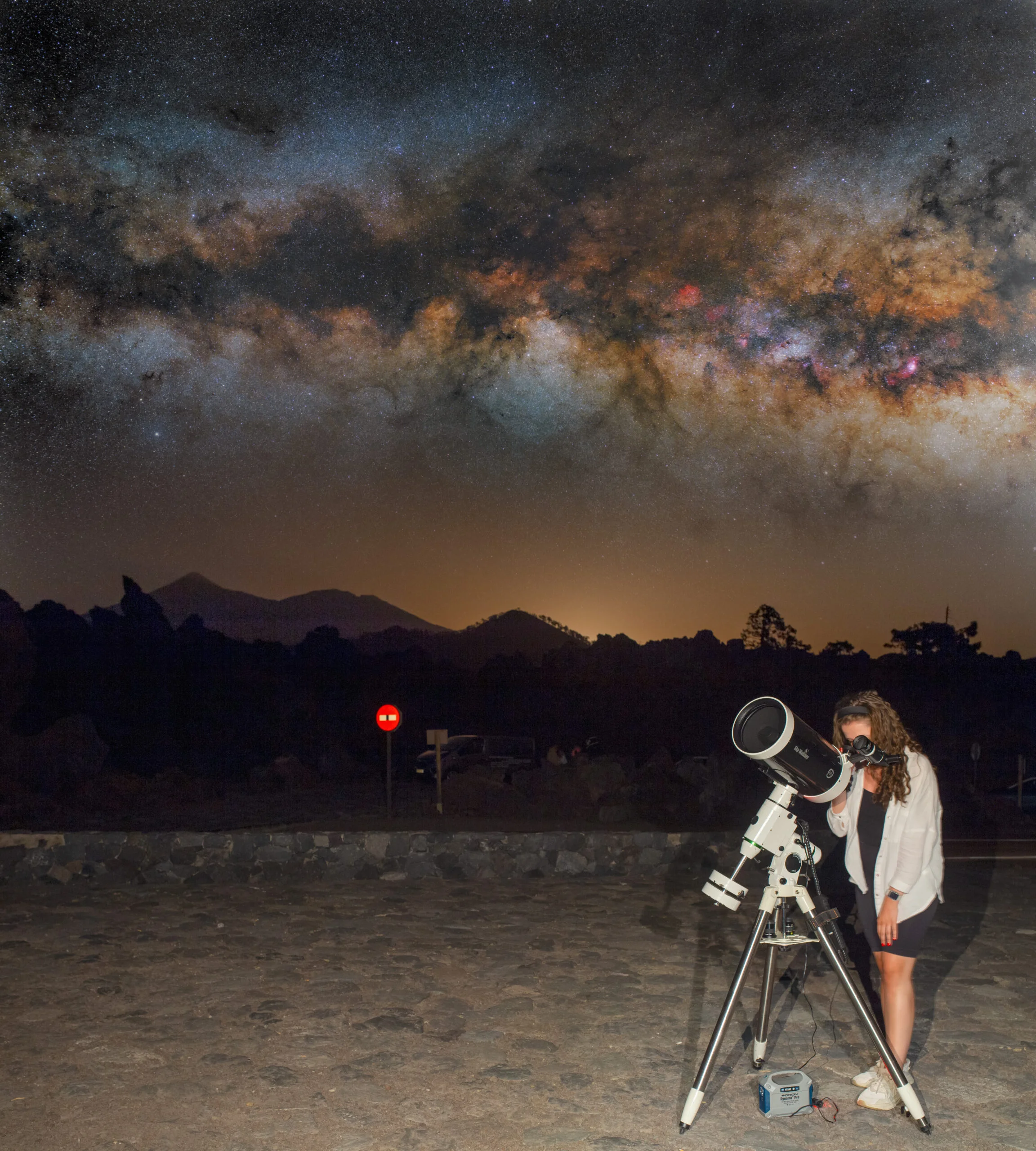 Star Observation with Guide in Polish