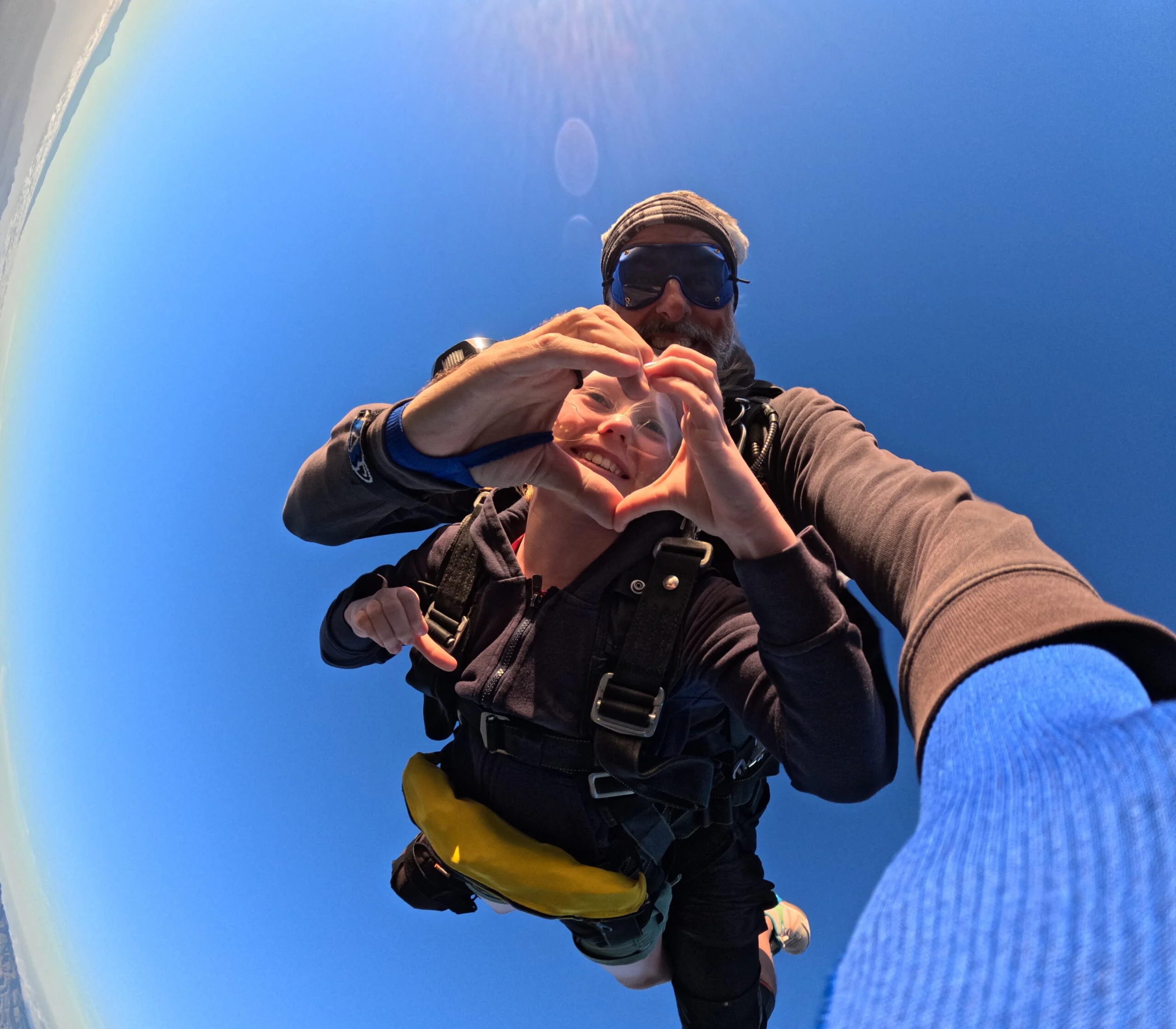 Salto en paracaídas en tándem en Gran Canaria