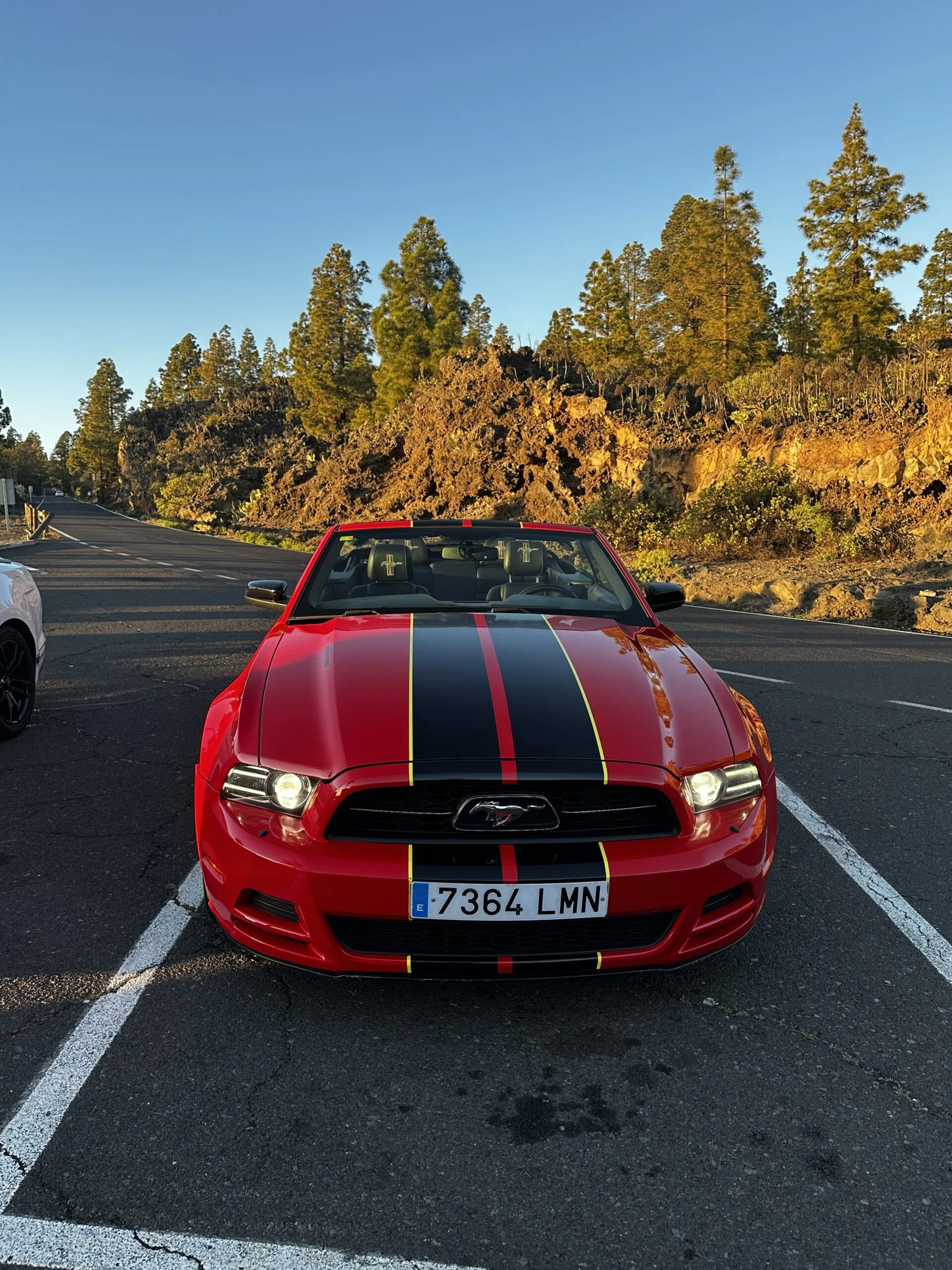 Sunset Tour on Teide – Convertible Mustang