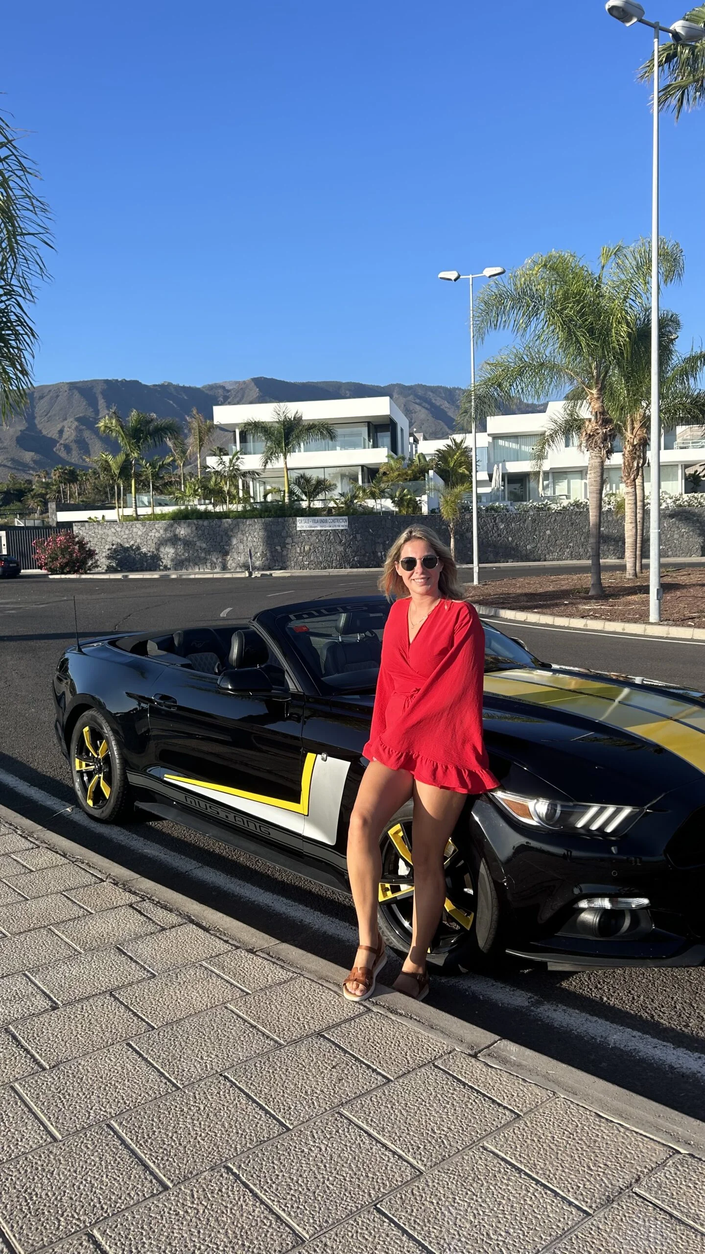 Sunset Tour on Teide – Convertible Mustang