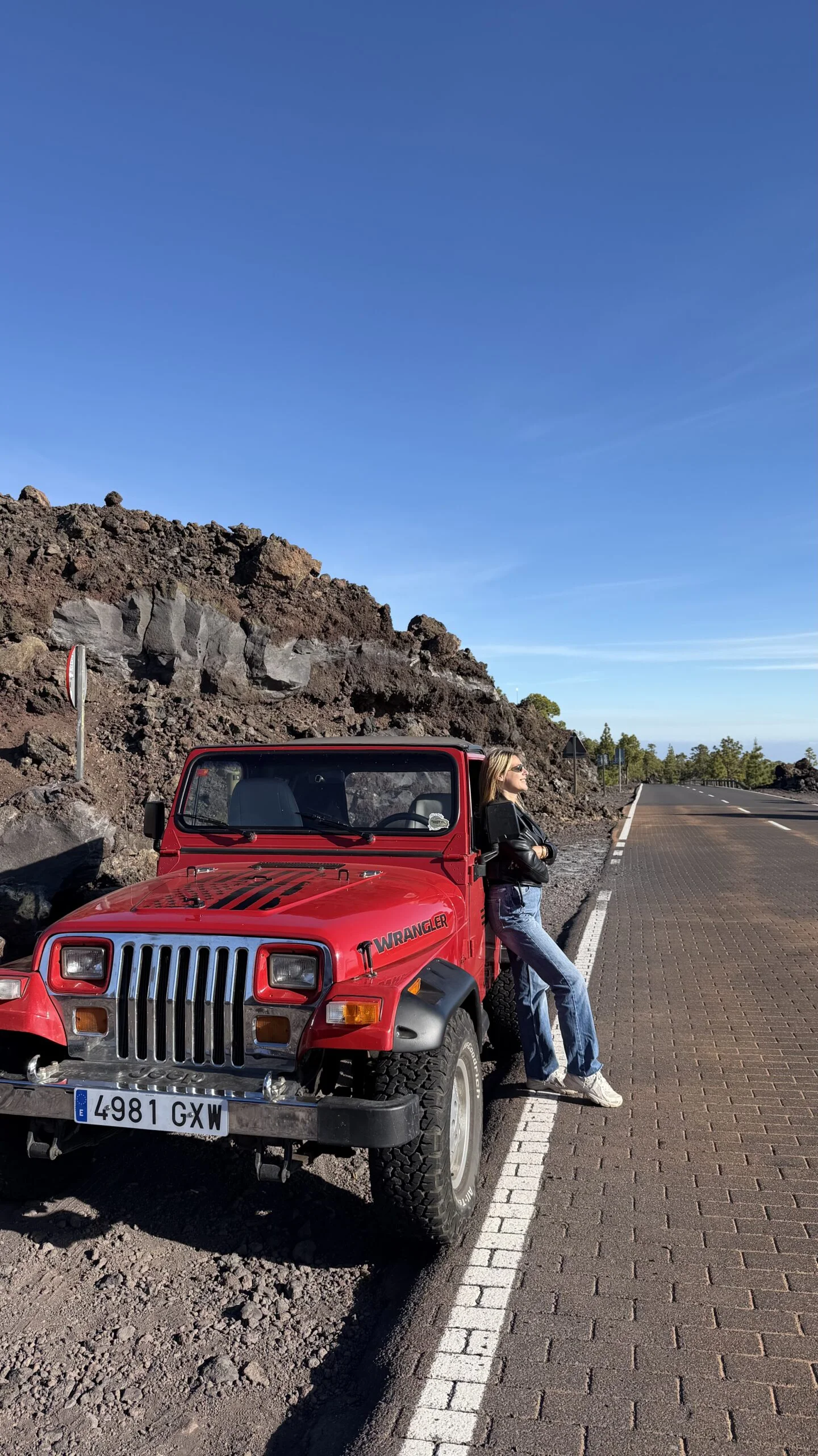Jeep Wrangler excursion to Teide at sunset