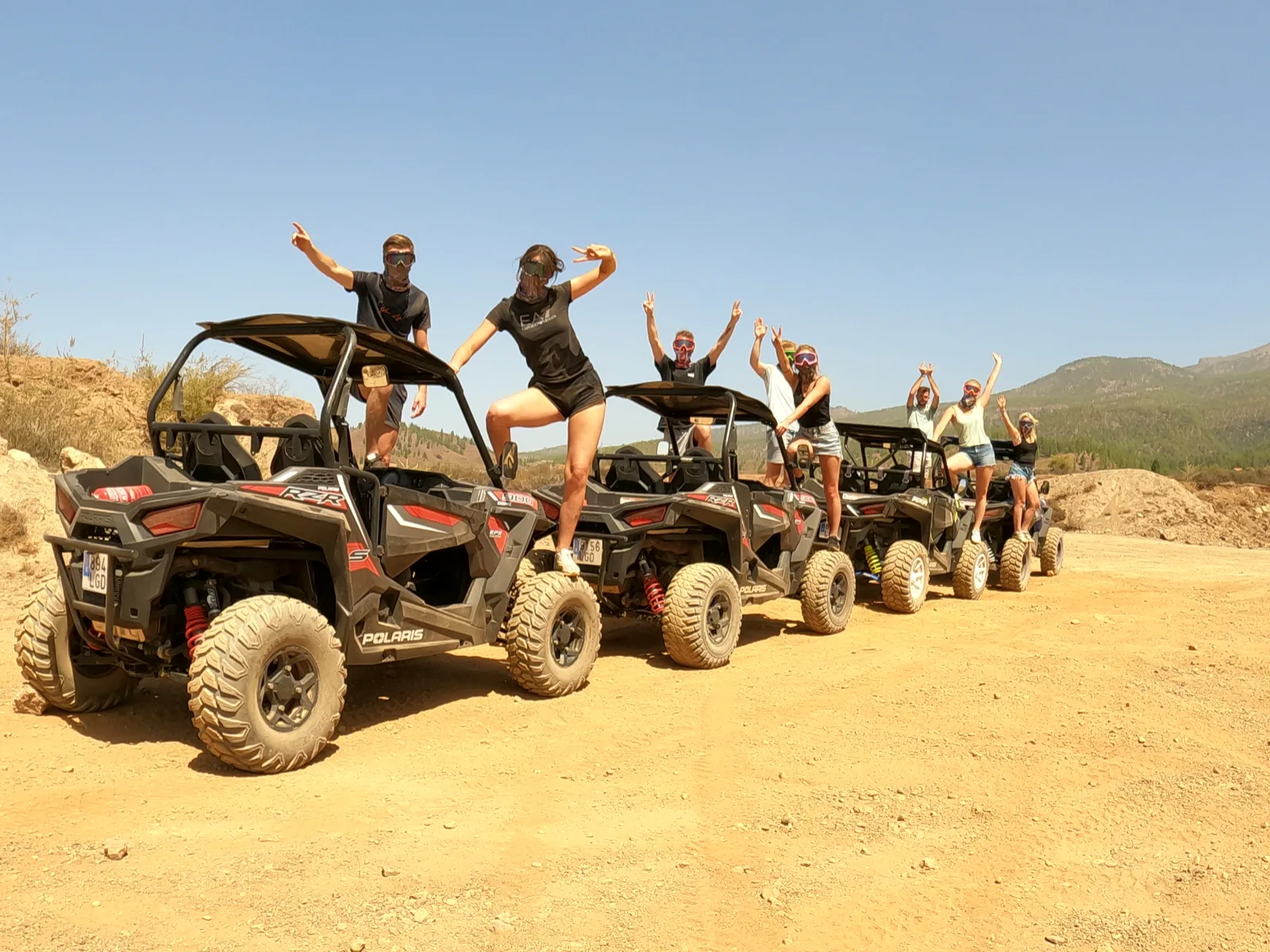 Buggy na Teide z degustacją wina i tapas